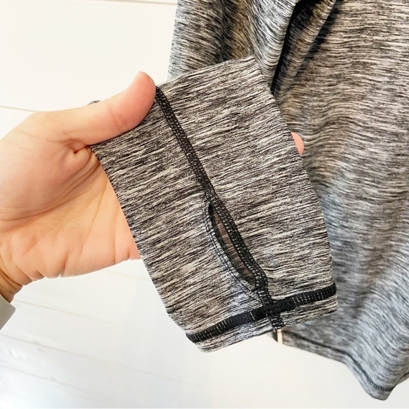 Z by Zella | Heather Gray Long sleeve Running Half Zip Top Size small - Picture 5 of 9